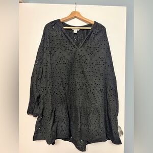 H&M Black Mini Dress